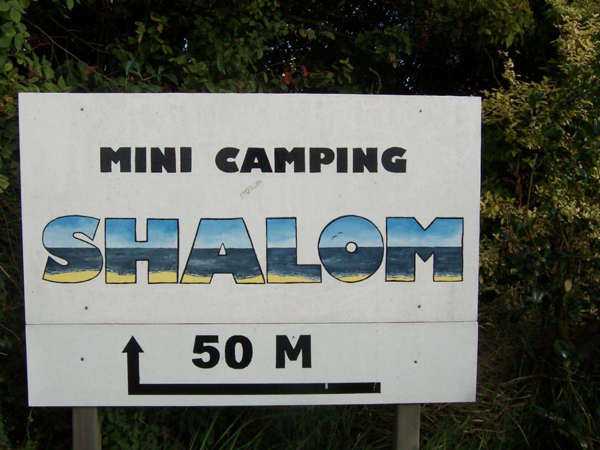 Вилла Minicamping Shalom Домбург Экстерьер фото